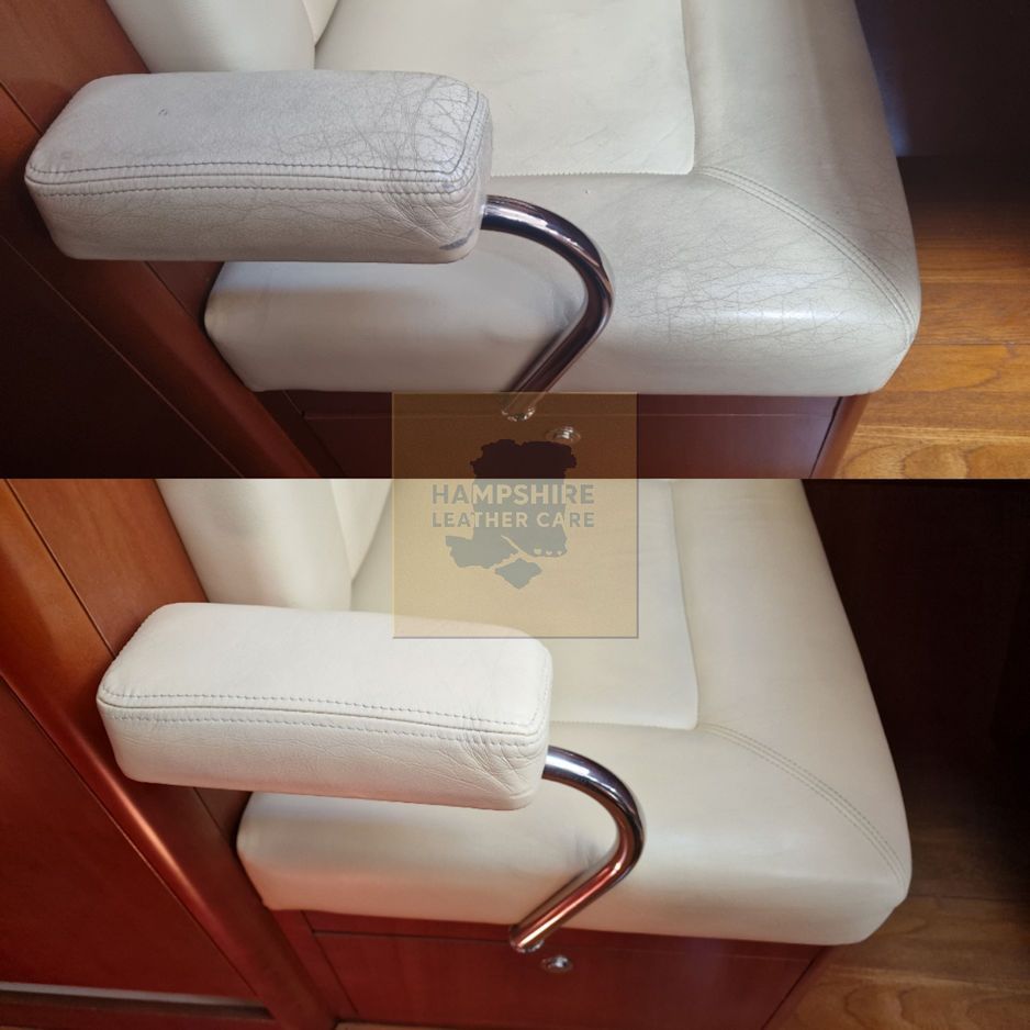 Pigmented Leather Restoration Lee on the Solent and Stubbington