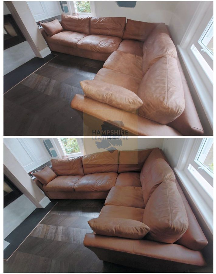 Aniline Leather Cleaning and Restoration Lee on the Solent and Stubbington