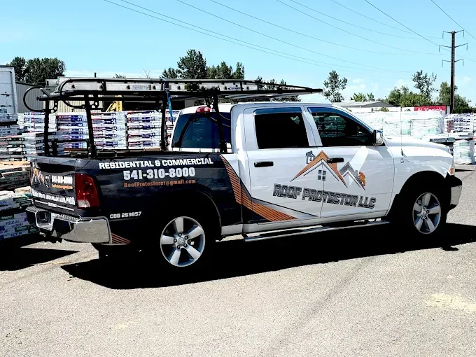 White RAM truck with 