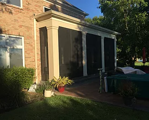 House Front With Screen — New Orleans, LA — Mike's Patio Covers & Screenrooms