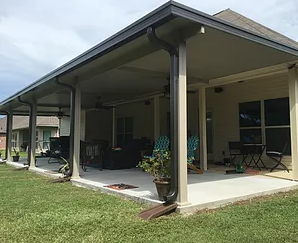 Installed Patio Cover On House — New Orleans, LA — Mike's Patio Covers & Screenrooms