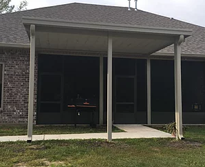 Small Patio Cover — New Orleans, LA — Mike's Patio Covers & Screenrooms