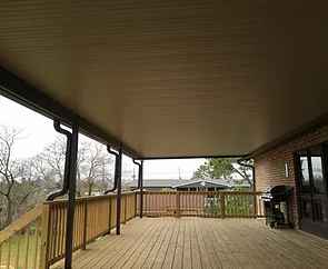 Traditional House With Patio Cover — New Orleans, LA — Mike's Patio Covers & Screenrooms