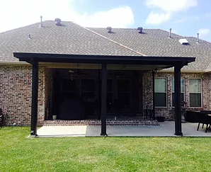 Modern House With Patio Cover — New Orleans, LA — Mike's Patio Covers & Screenrooms