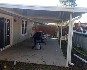 Barbeque Grill On Carport — New Orleans, LA — Mike's Patio Covers & Screenrooms