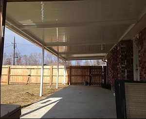 Clean Patio Cover — New Orleans, LA — Mike's Patio Covers & Screenrooms