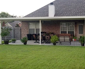 Long Patio Cover — New Orleans, LA — Mike's Patio Covers & Screenrooms