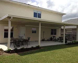 Clean Long Patio Cover— New Orleans, LA — Mike's Patio Covers & Screenrooms