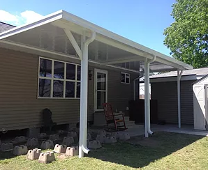 Newly Installed Gutters — New Orleans, LA — Mike's Patio Covers & Screenrooms