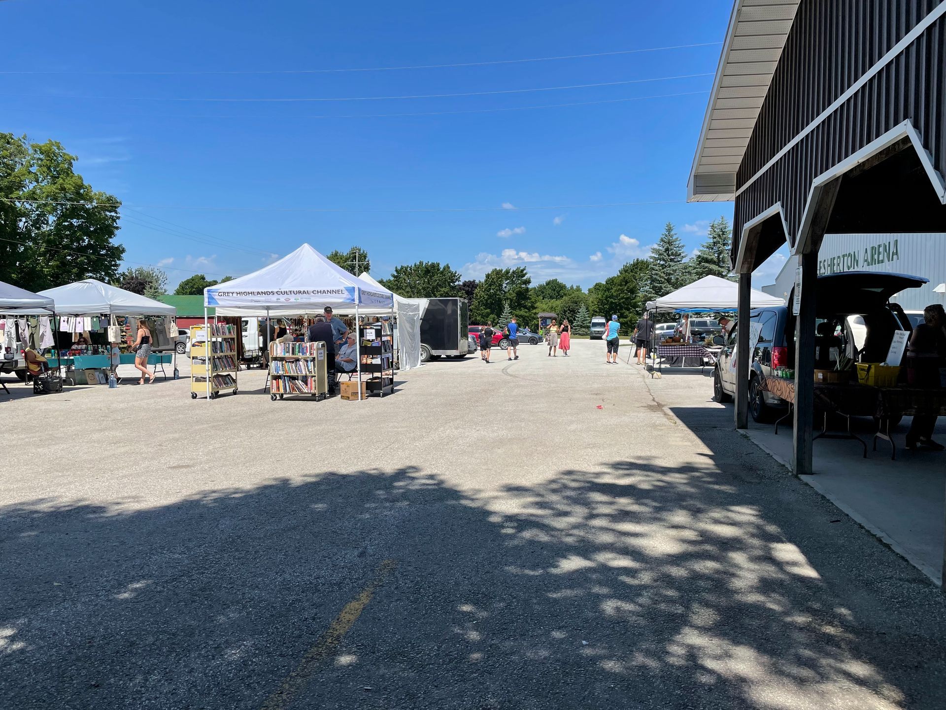 Flesherton Farmers' Market vendor view