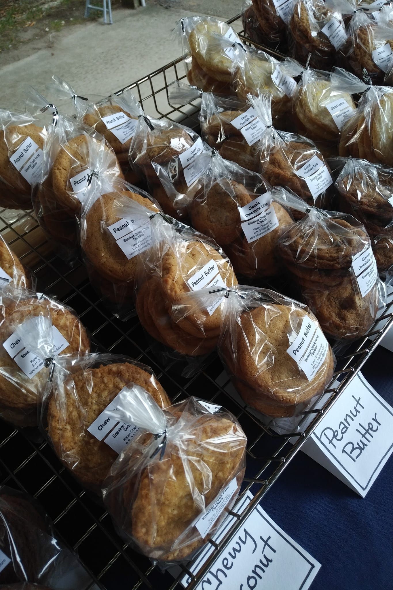 Karen Cheeseman cookies.