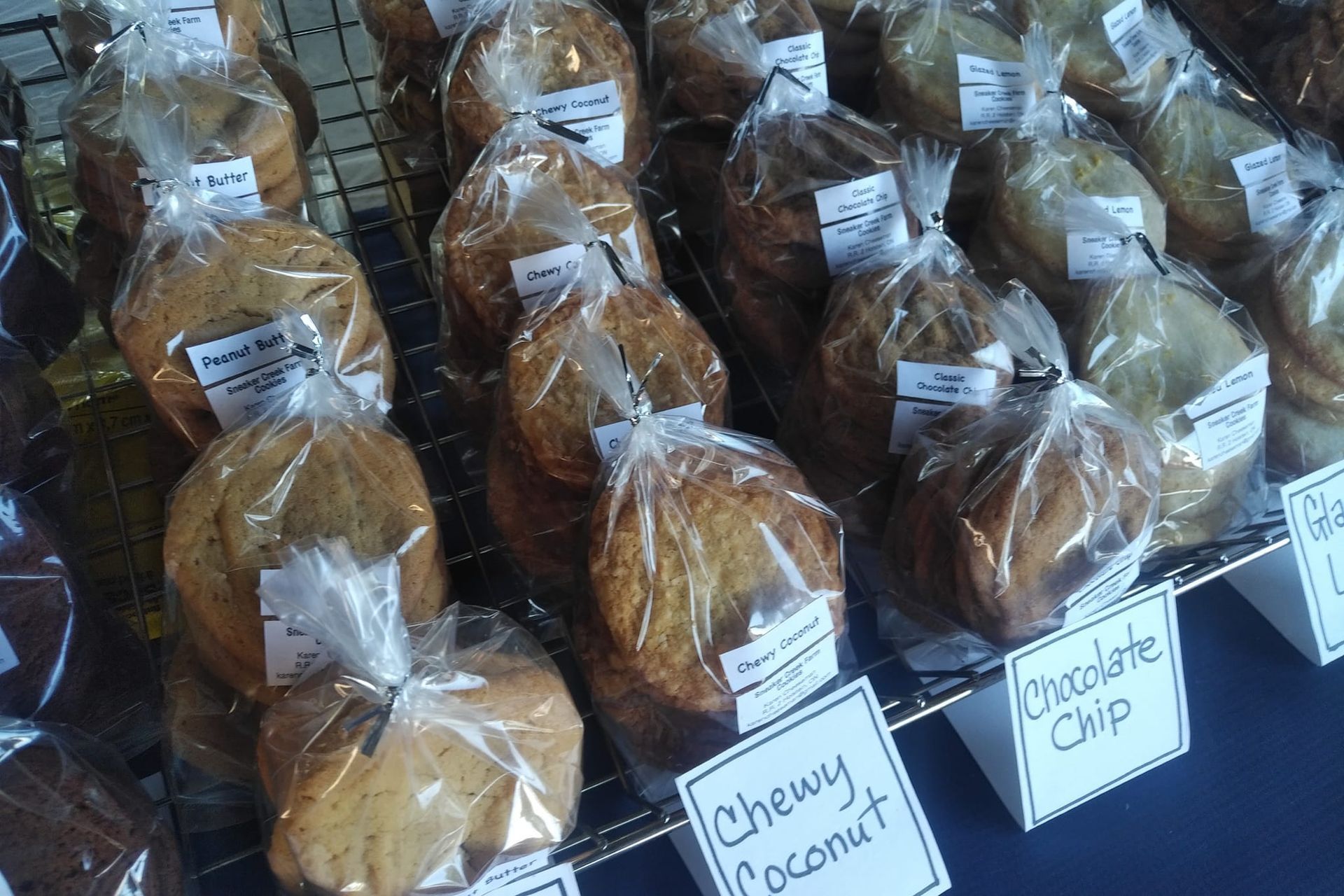 Flesherton Farmers' Market cookies