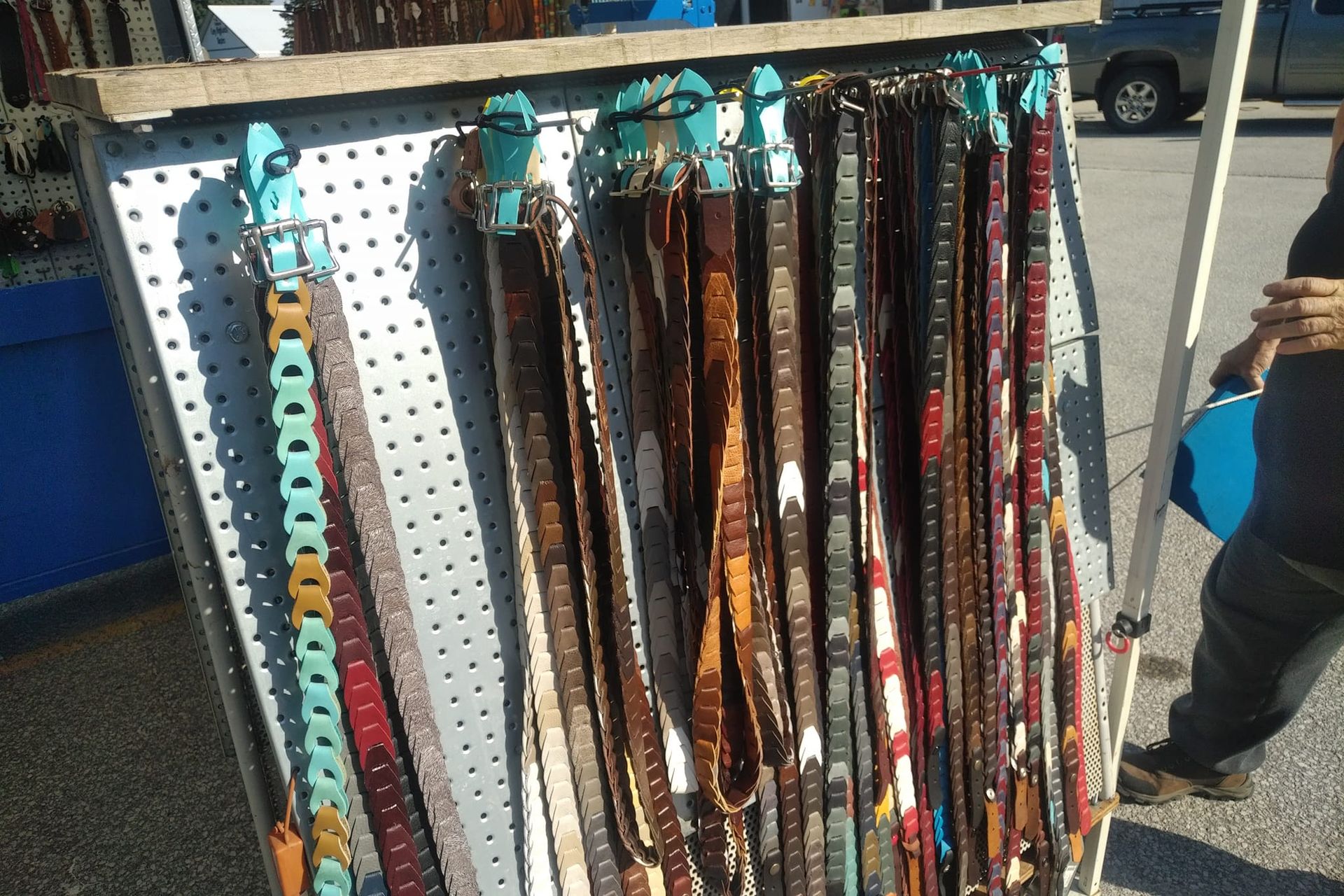 Flesherton Farmers' Market leather