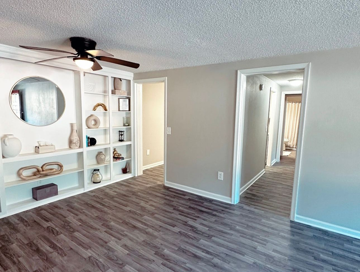 Interior photo of a dining room