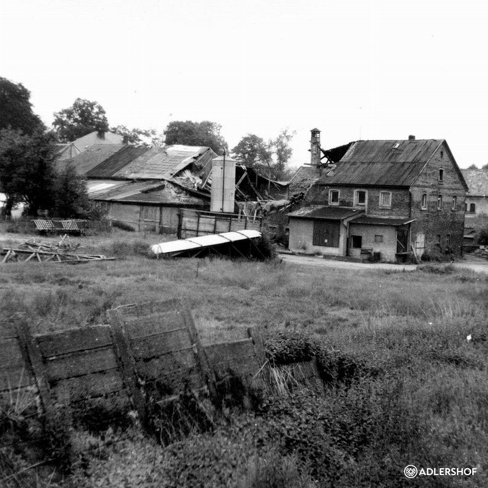 Rittergut Adlershof Umweltzentrum Oberlauterbach Vogtland NUZ - eingestürtzte Stallung © Fotostudio Pieschel