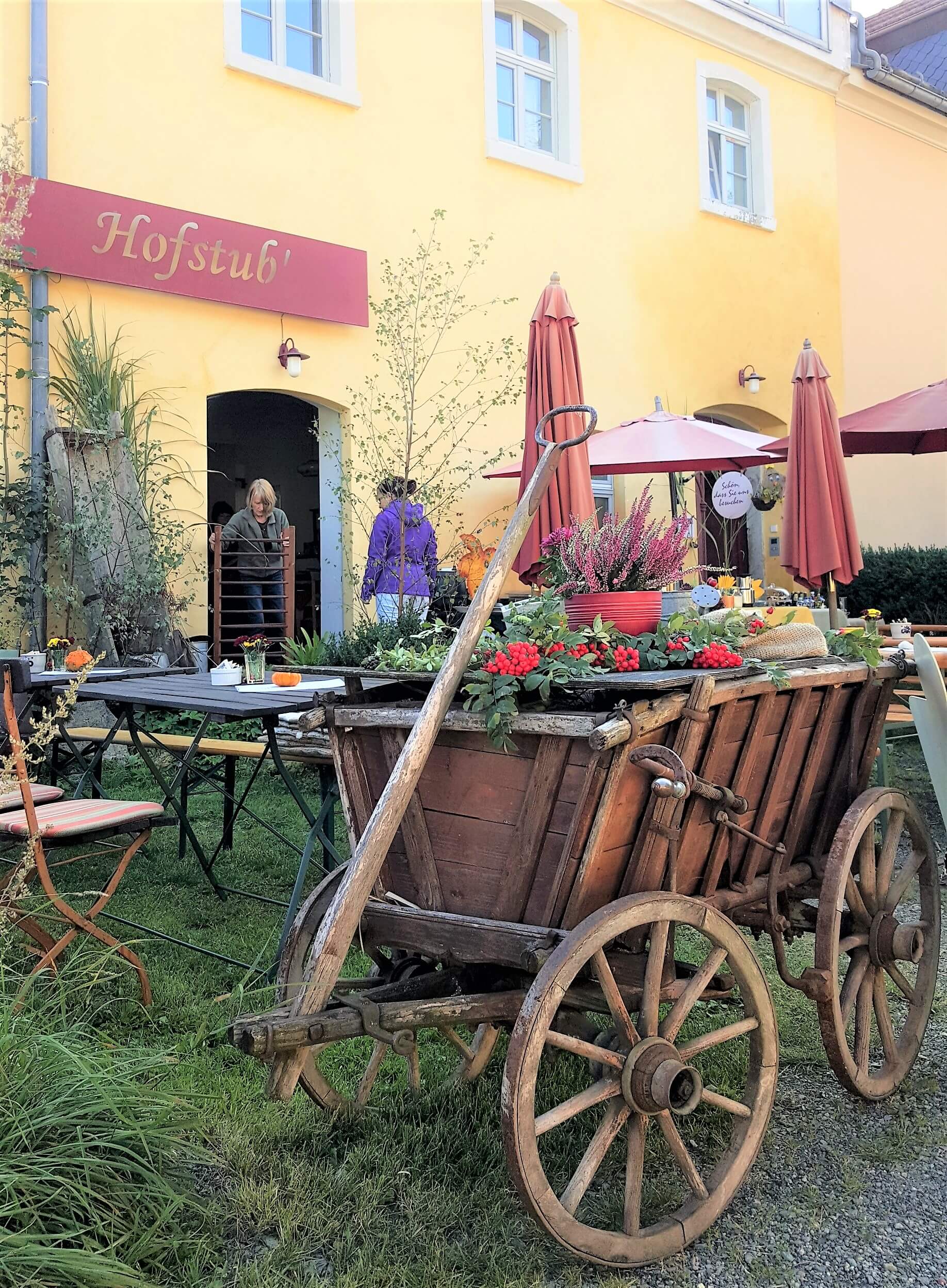 Rittergut Adlershof Umweltzentrum Oberlauterbach Vogtland NUZ - Bistro Hofstub © Jens Reiher
