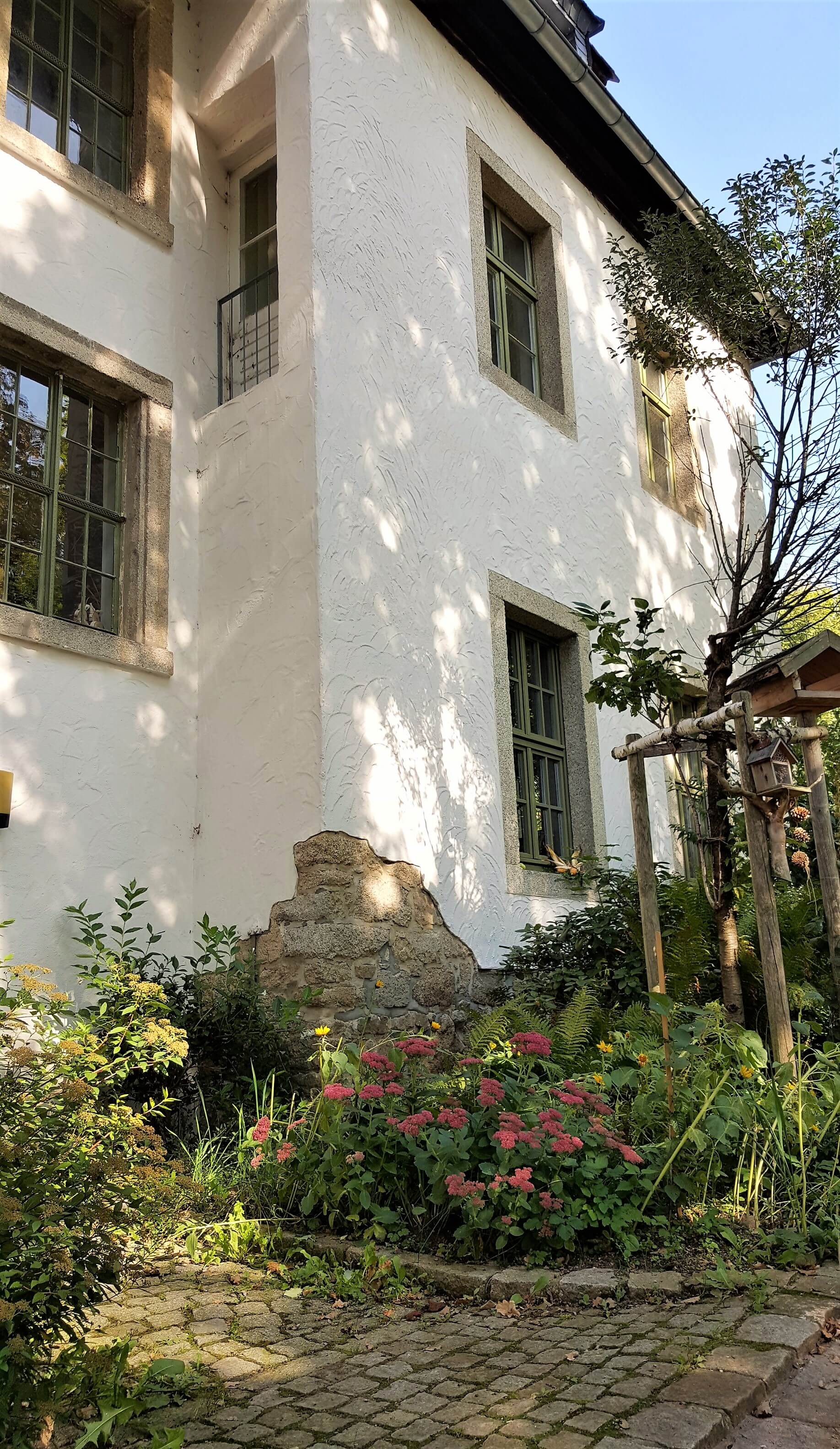 Rittergut Adlershof Umweltzentrum Oberlauterbach Vogtland NUZ - Herrenhaus parkseitig © Jens Reiher