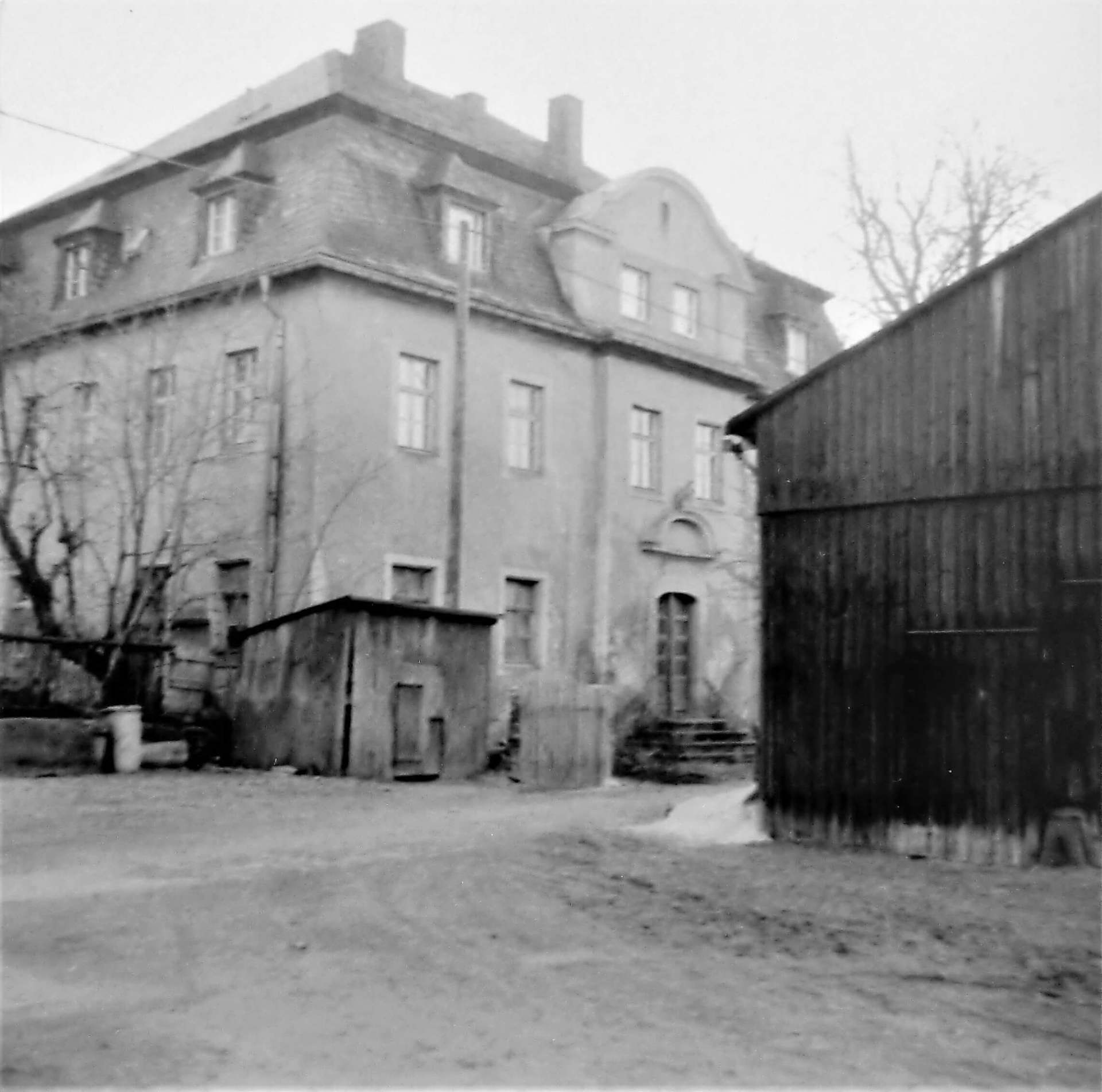 Rittergut Adlershof zu Oberlauterbach - verfallenes Herrenhaus © Fotostudio Pieschel