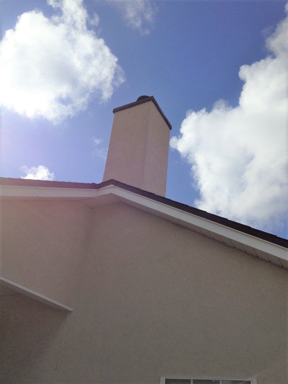 Stewart Pressure Cleaning After pressure washing service of chimney