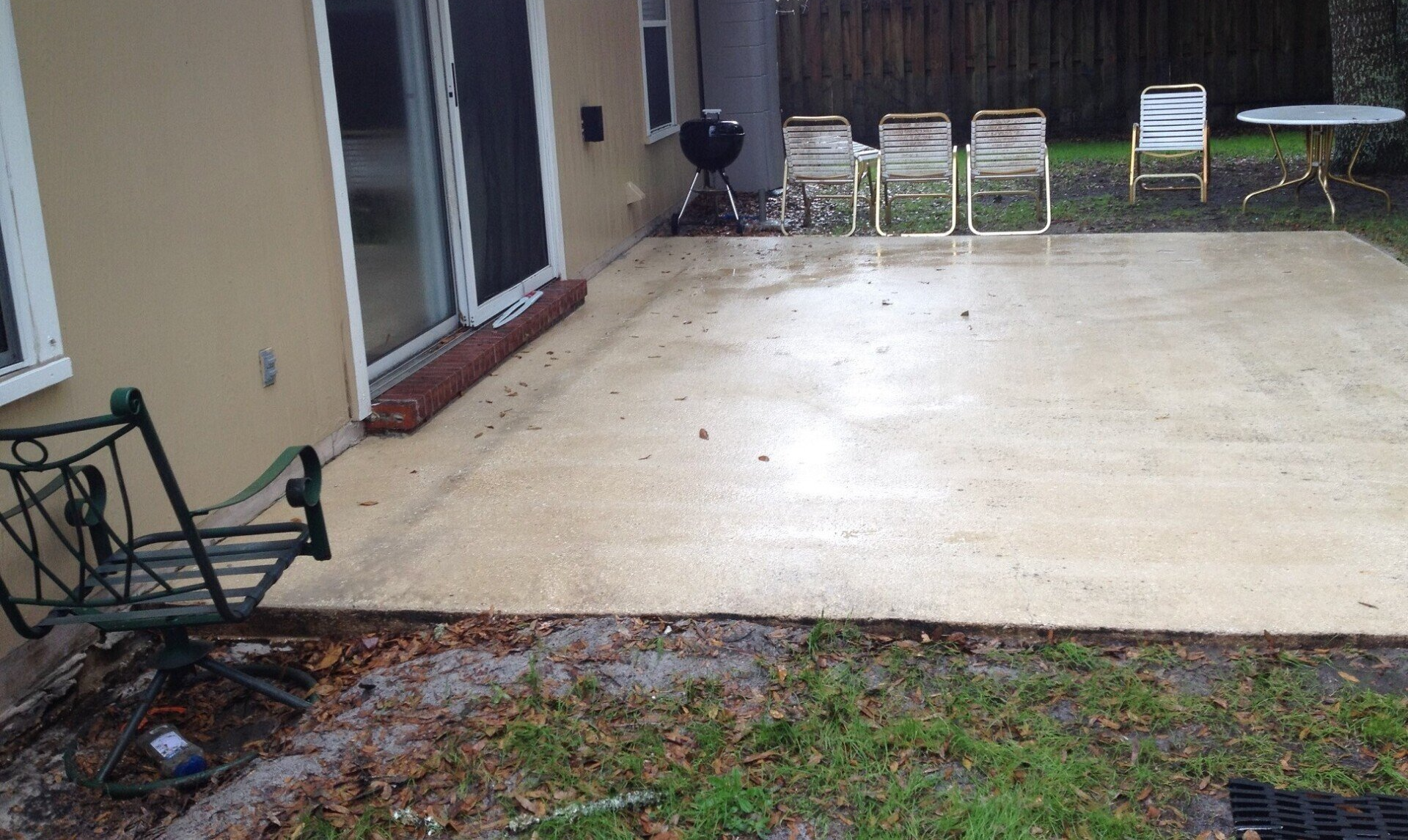 Stewart Pressure Cleaning After pressure washing service of patio