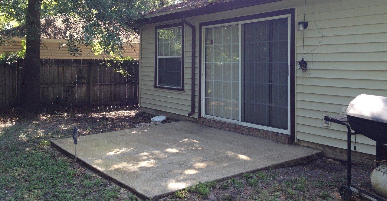 Stewart Pressure Cleaning After pressure washing service of patio