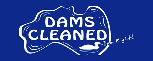 Dams Cleaned: Dam Cleaner on the Sunshine Coast