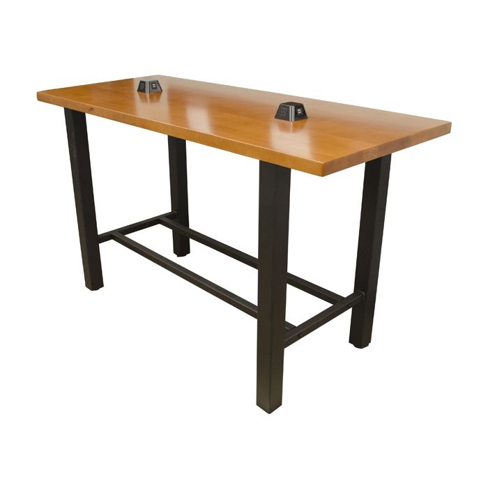 Hero Bar Height Communal Table – Power Option Available