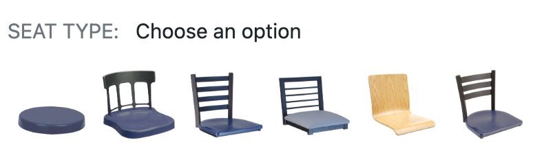 Industrial seating choices