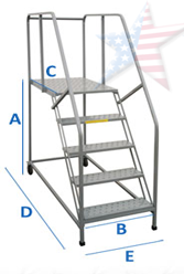 Ladder Dimensions | Homeland Manufacturing Inc