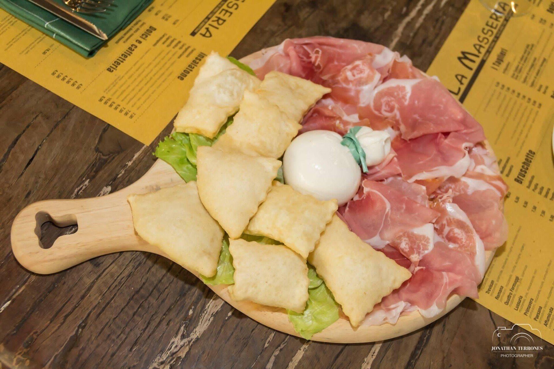 gnocco fritto e salumi