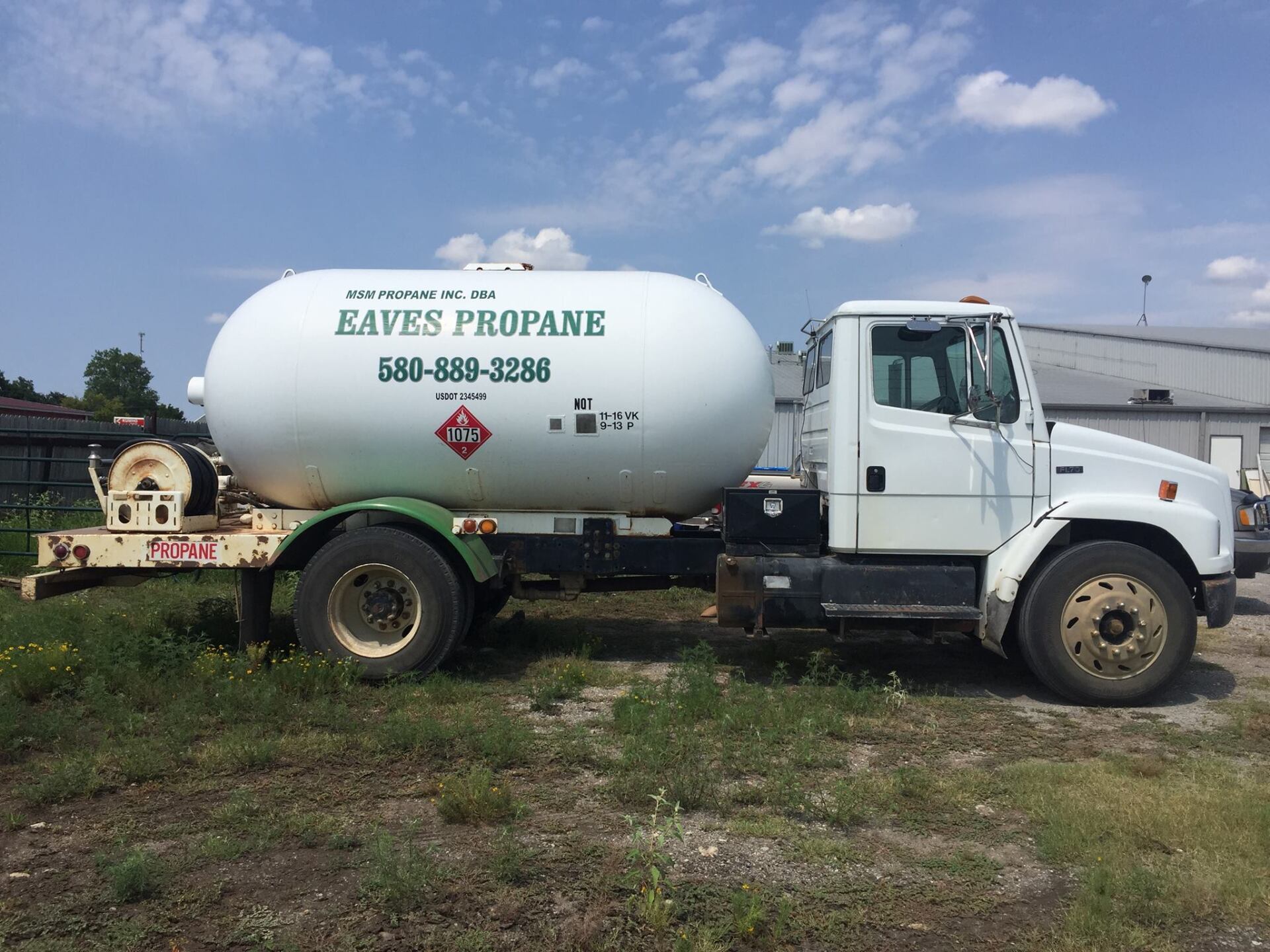 Truck — Atoka, OK — Eaves Propane Inc