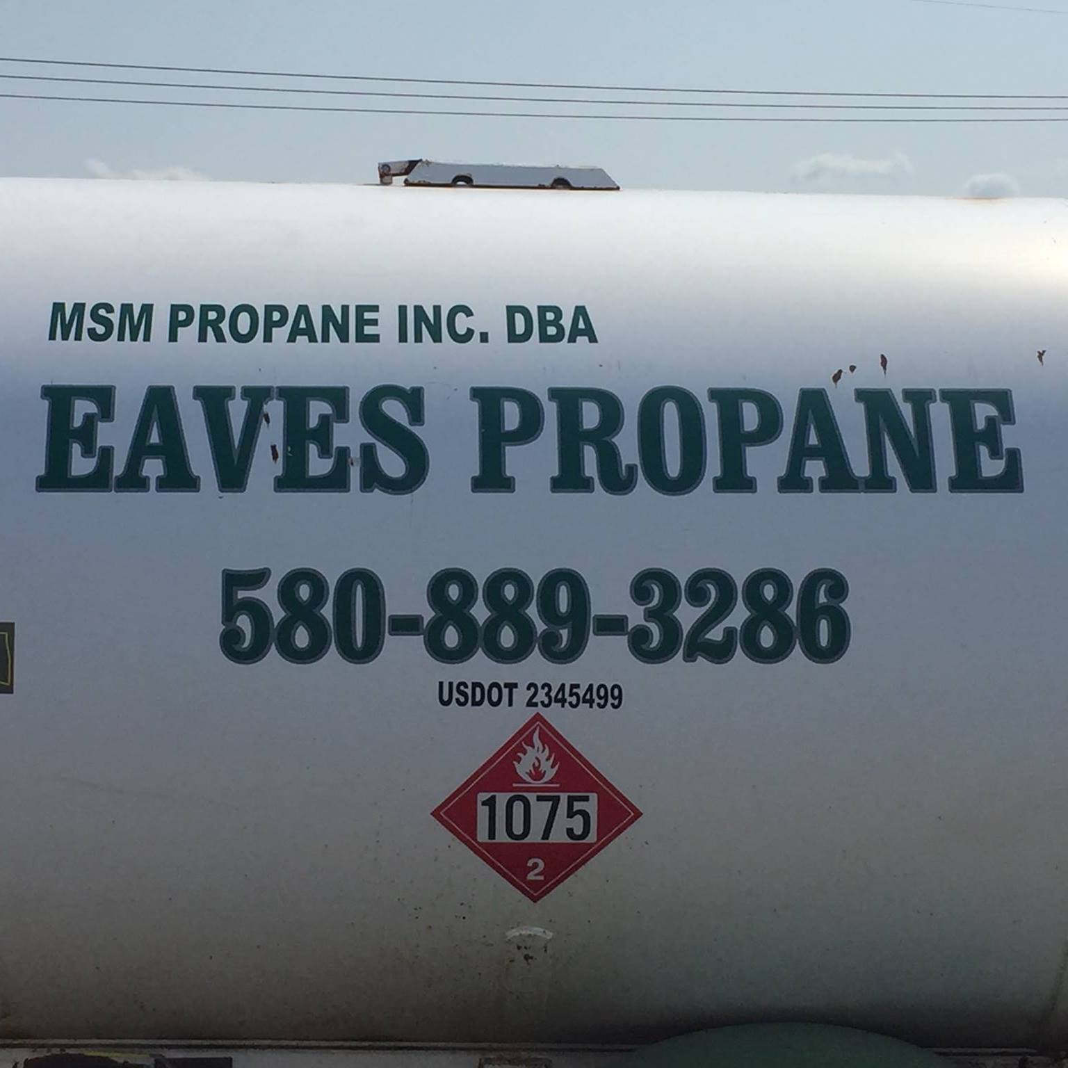 Tank— Atoka, OK — Eaves Propane Inc