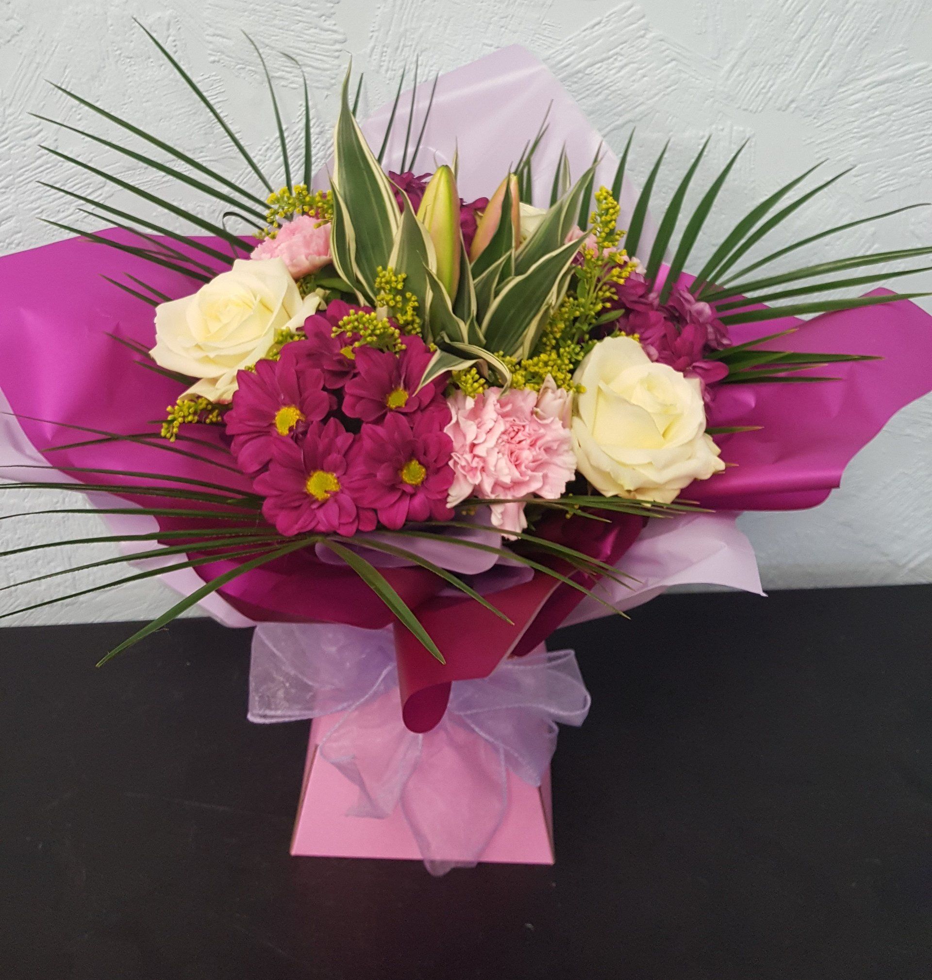 Aqua Hand - Tied Bouquet 46