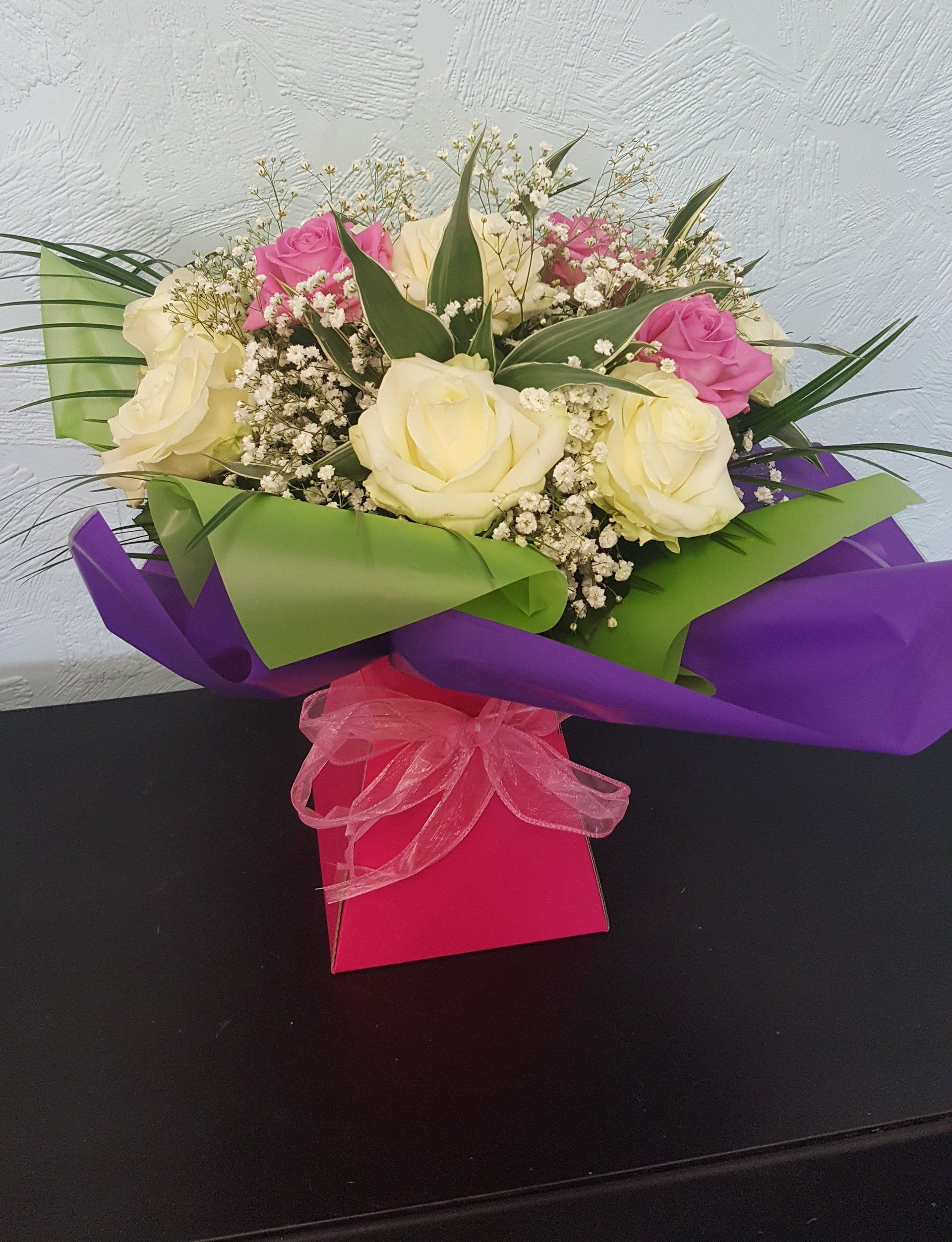 Aqua Hand - Tied Bouquet 45