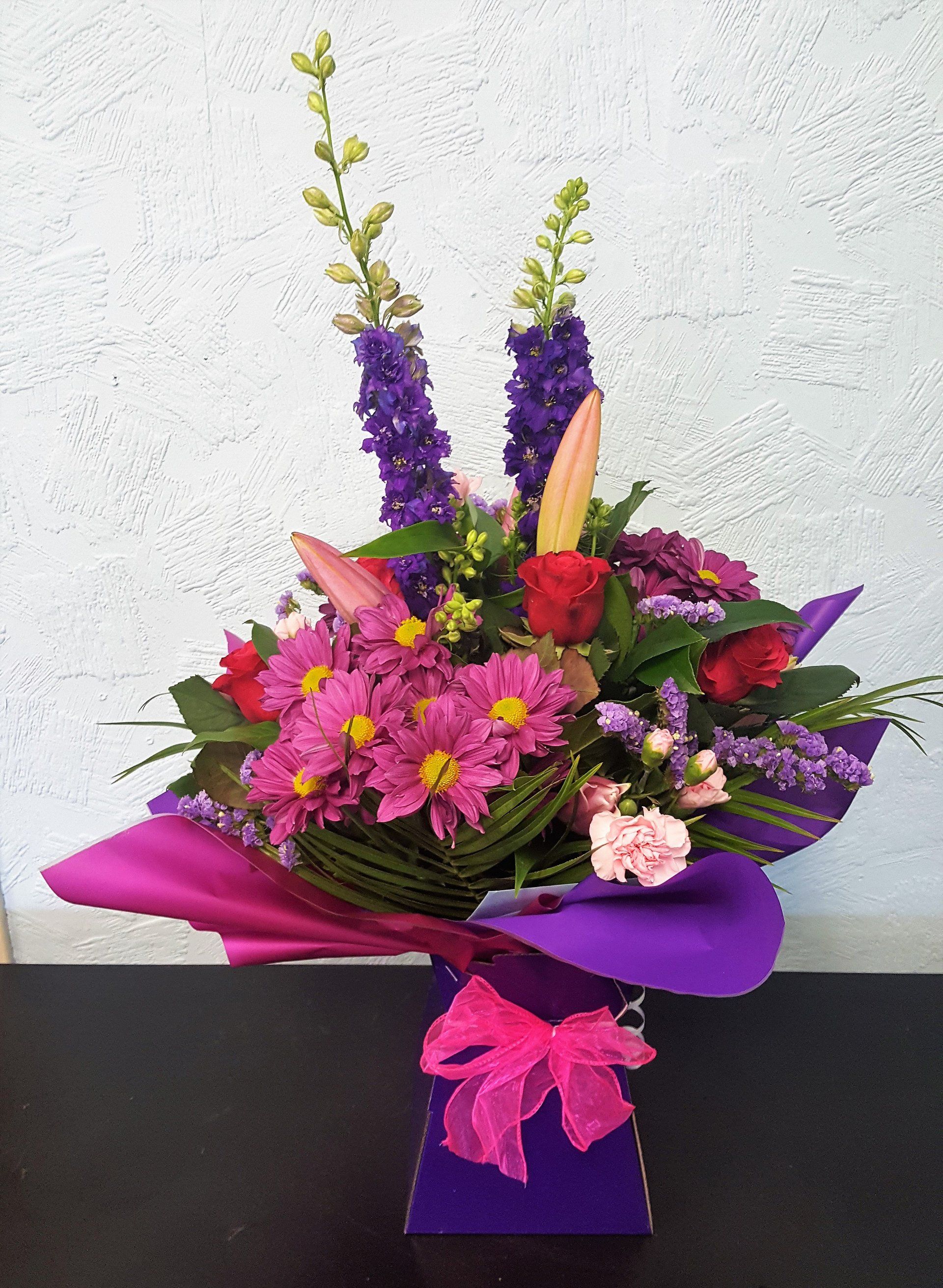 Aqua Hand - Tied Bouquet 33