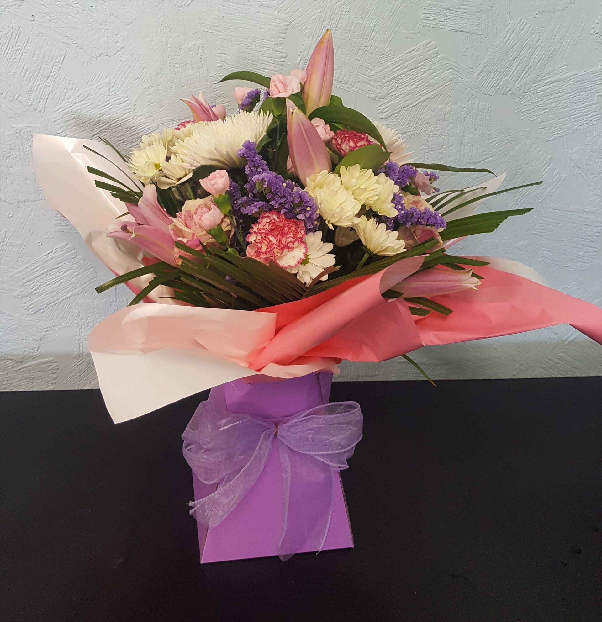 Aqua Hand - Tied Bouquet 36