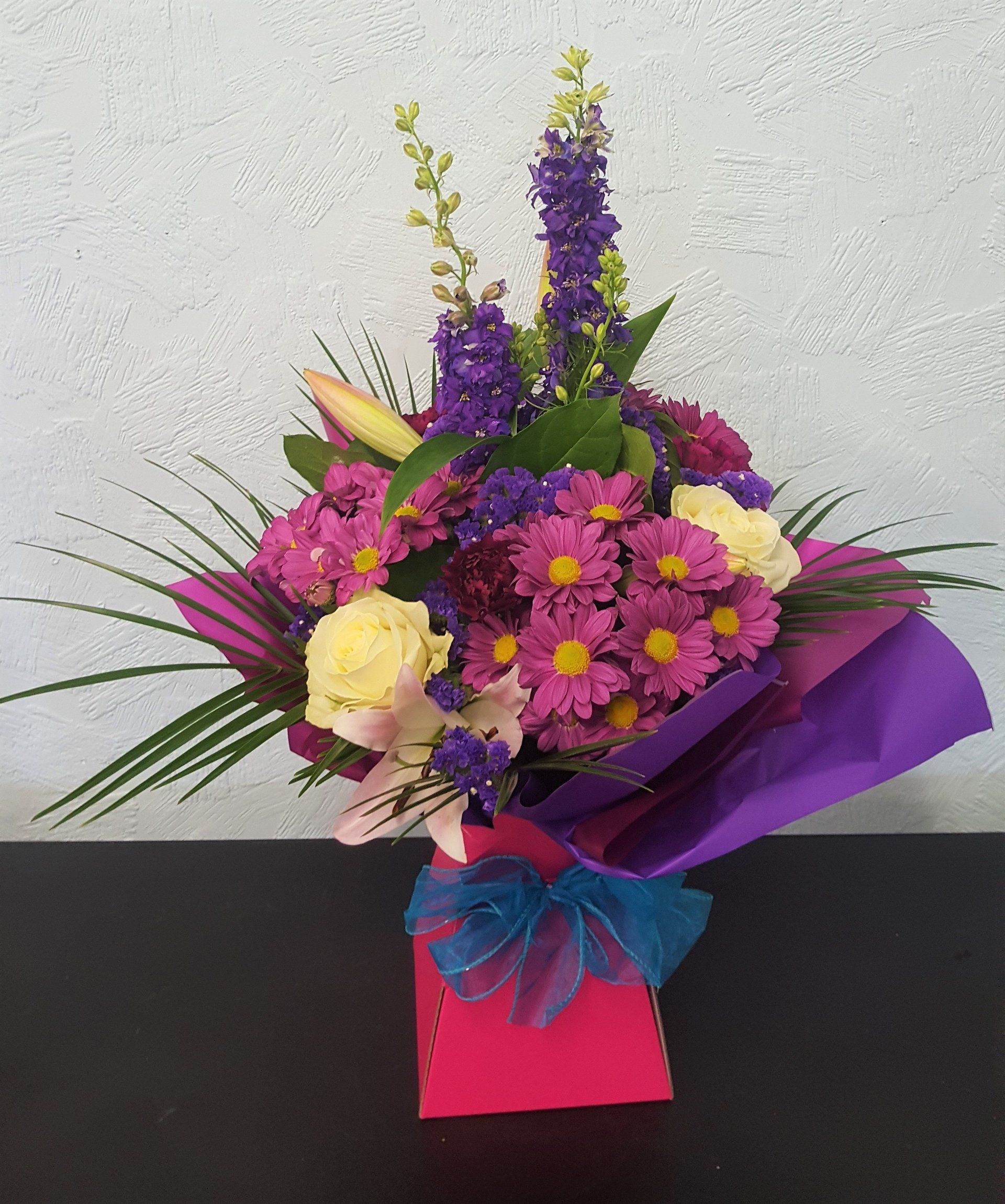 Aqua Hand - Tied Bouquet 34