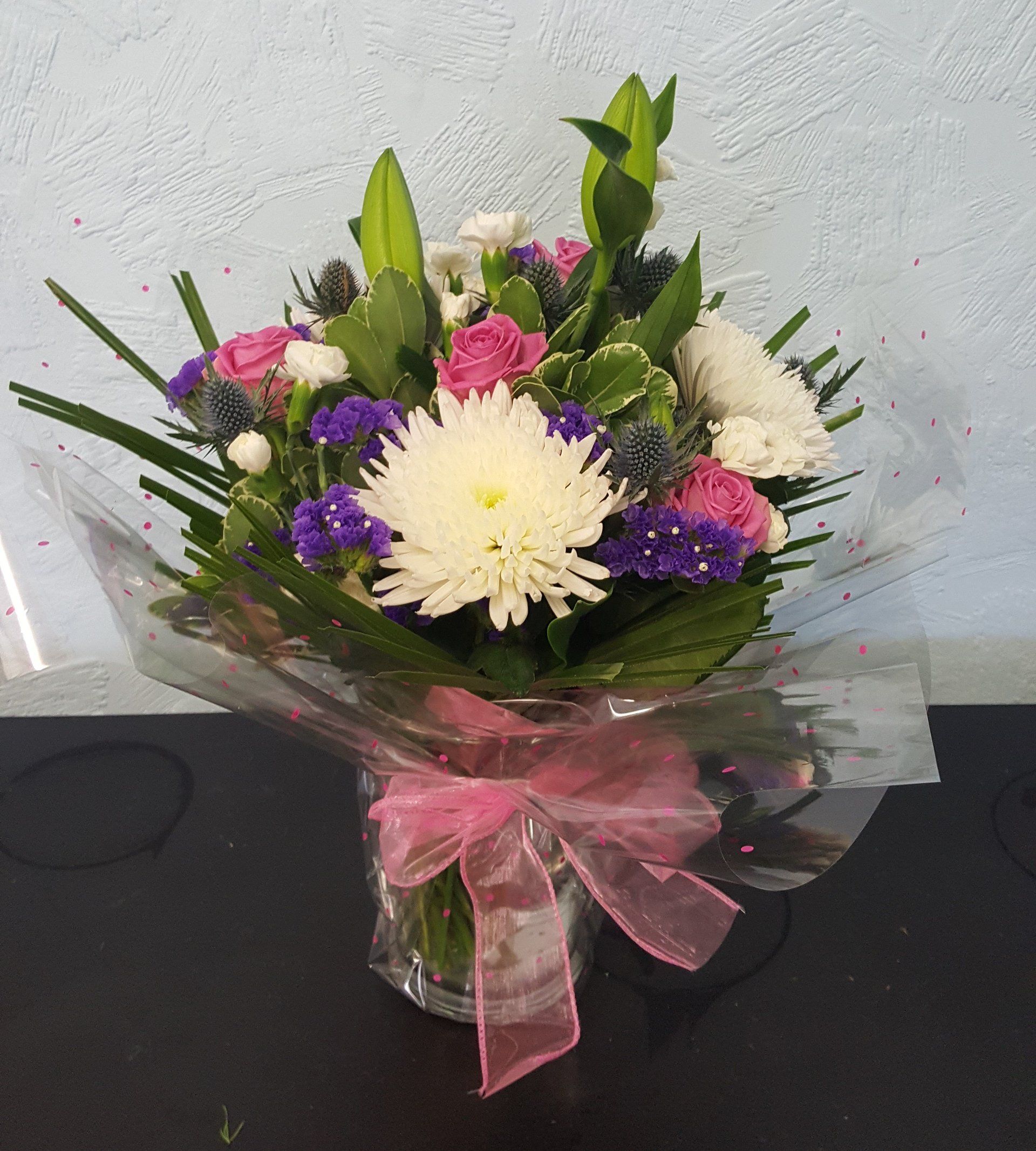 Aqua Hand - Tied Bouquet 35