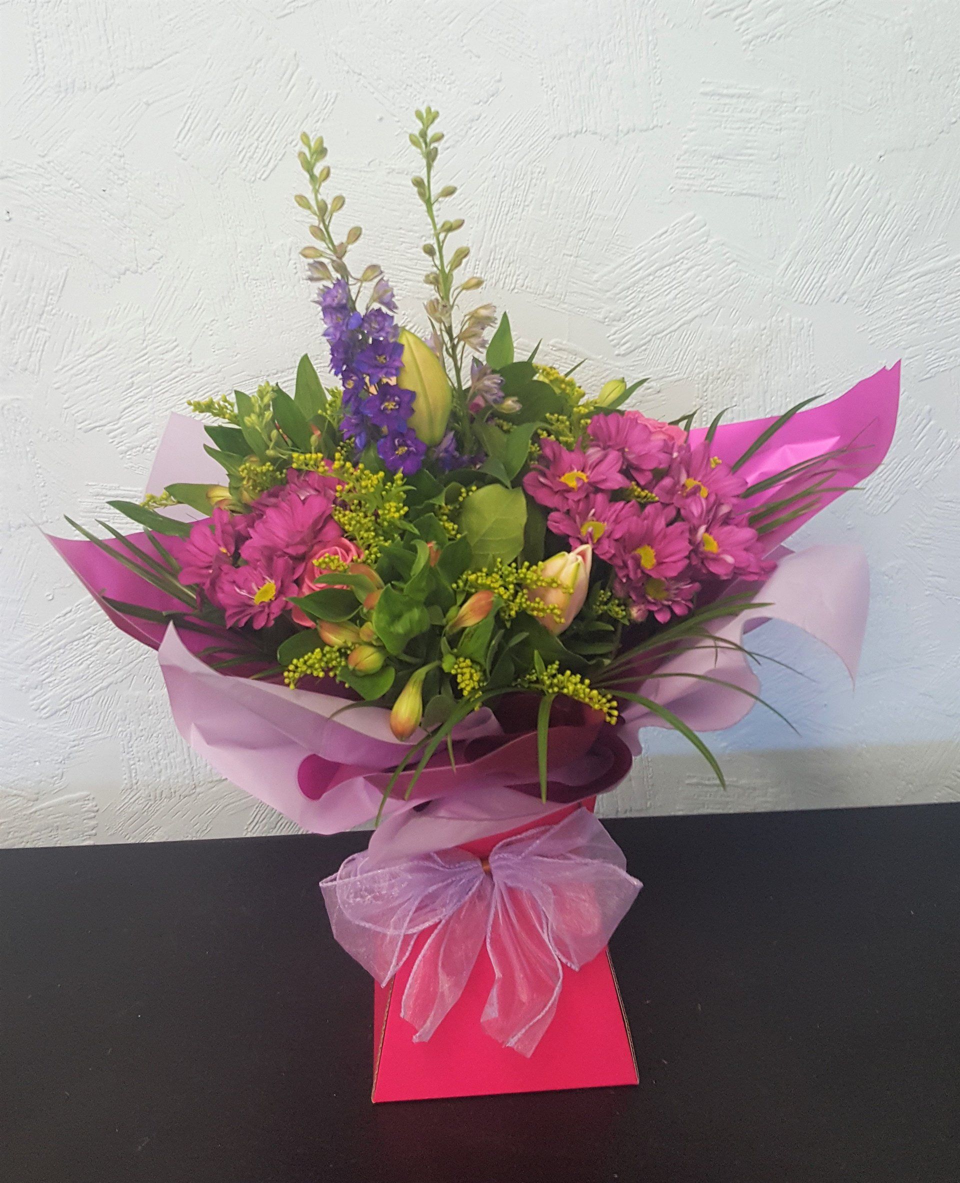 Aqua Hand - Tied Bouquet 37