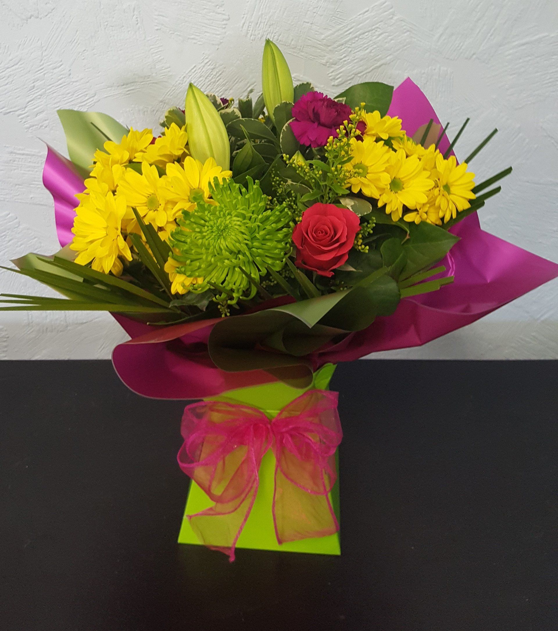 Aqua Hand - Tied Bouquet 32