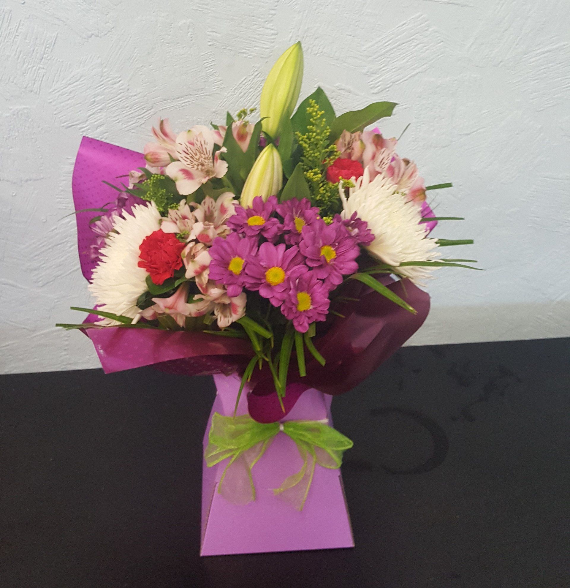 Aqua Hand - Tied Bouquet 30