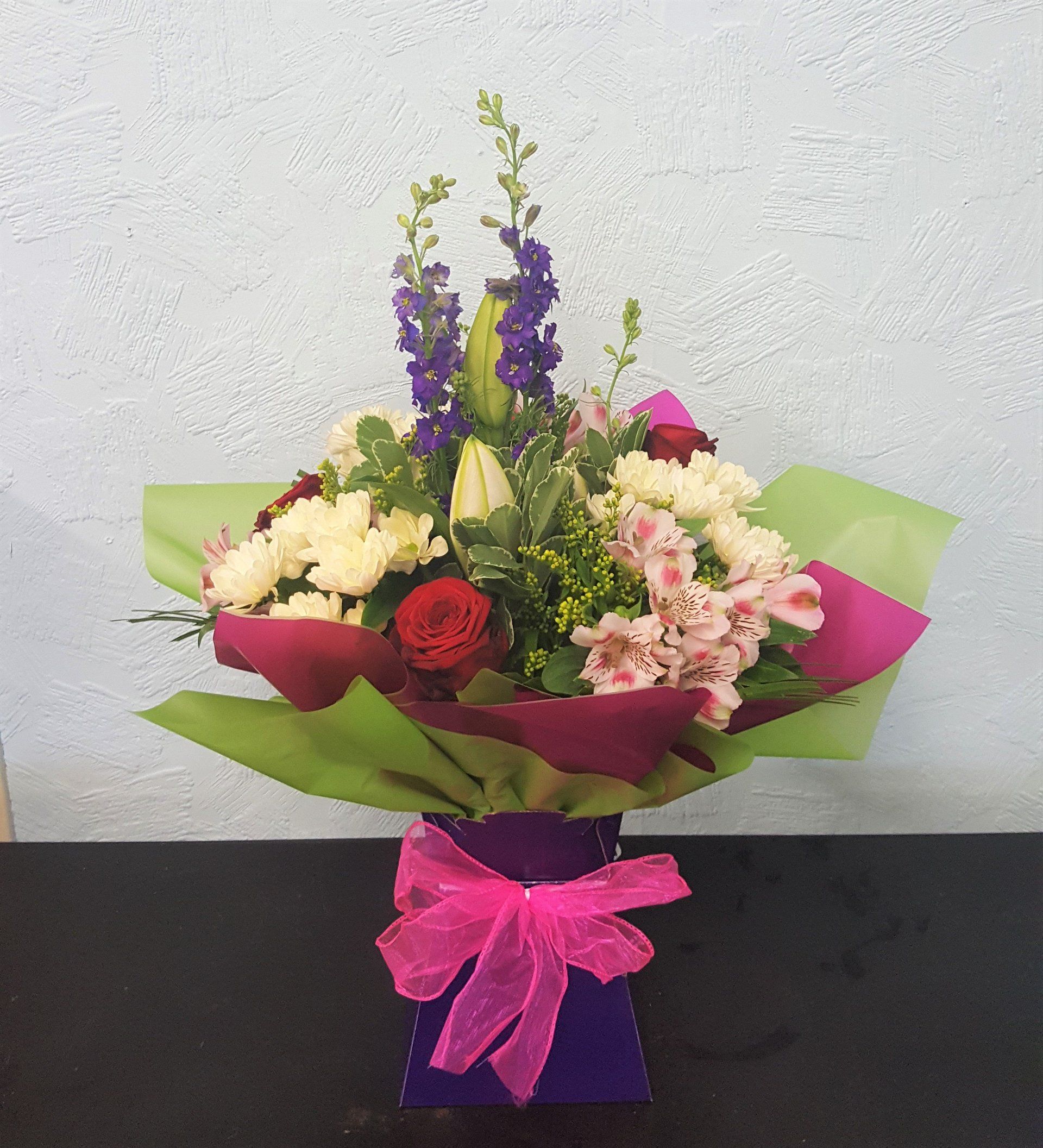 Aqua Hand - Tied Bouquet 29