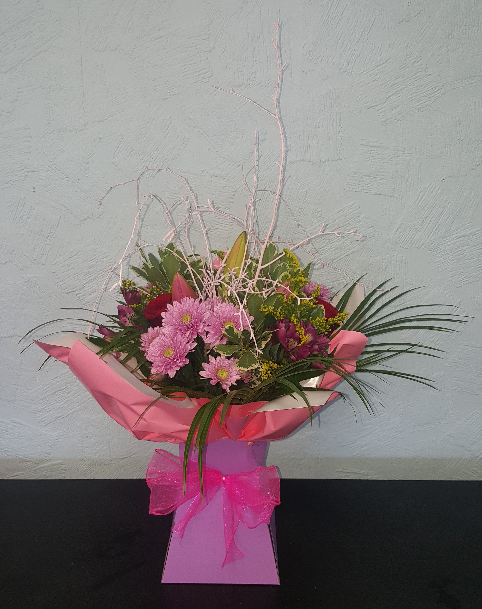 Aqua Hand - Tied Bouquet 25