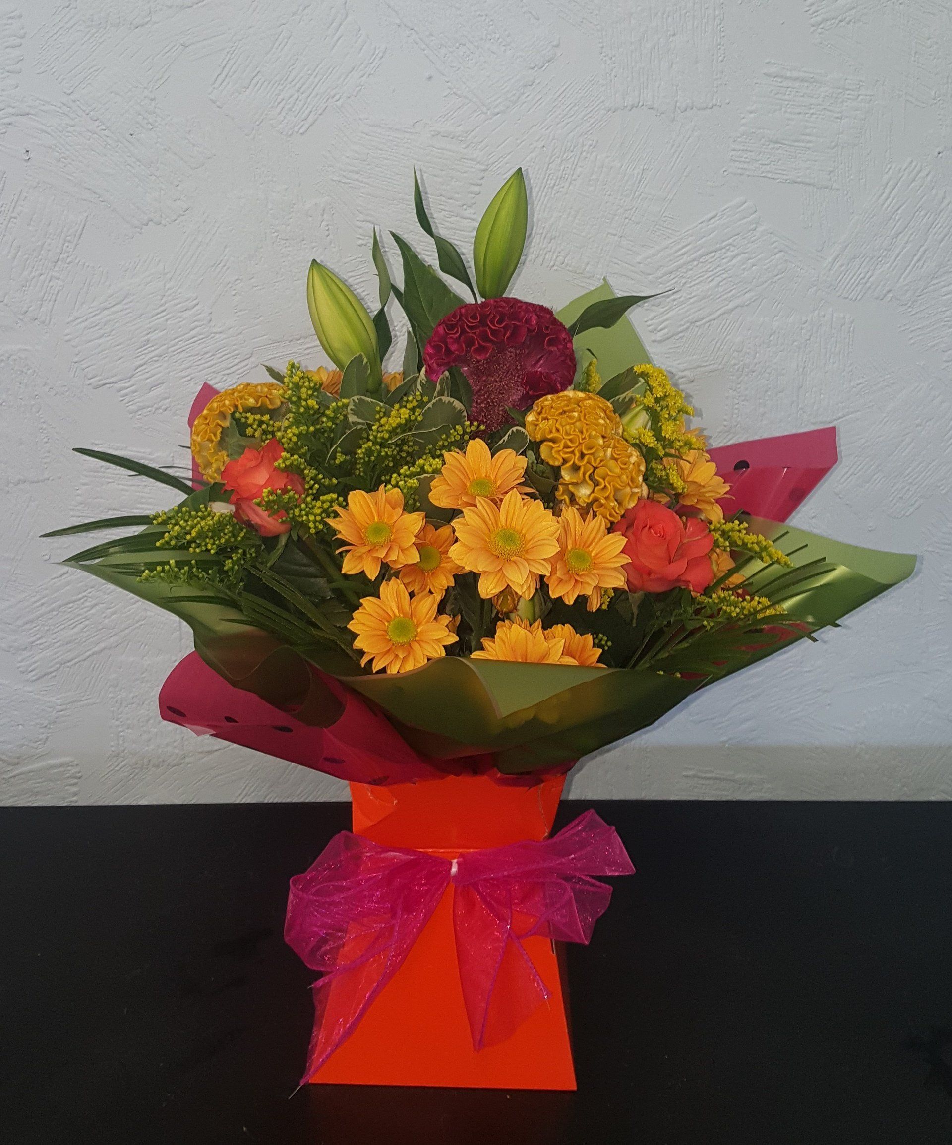 Aqua Hand - Tied Bouquet 27