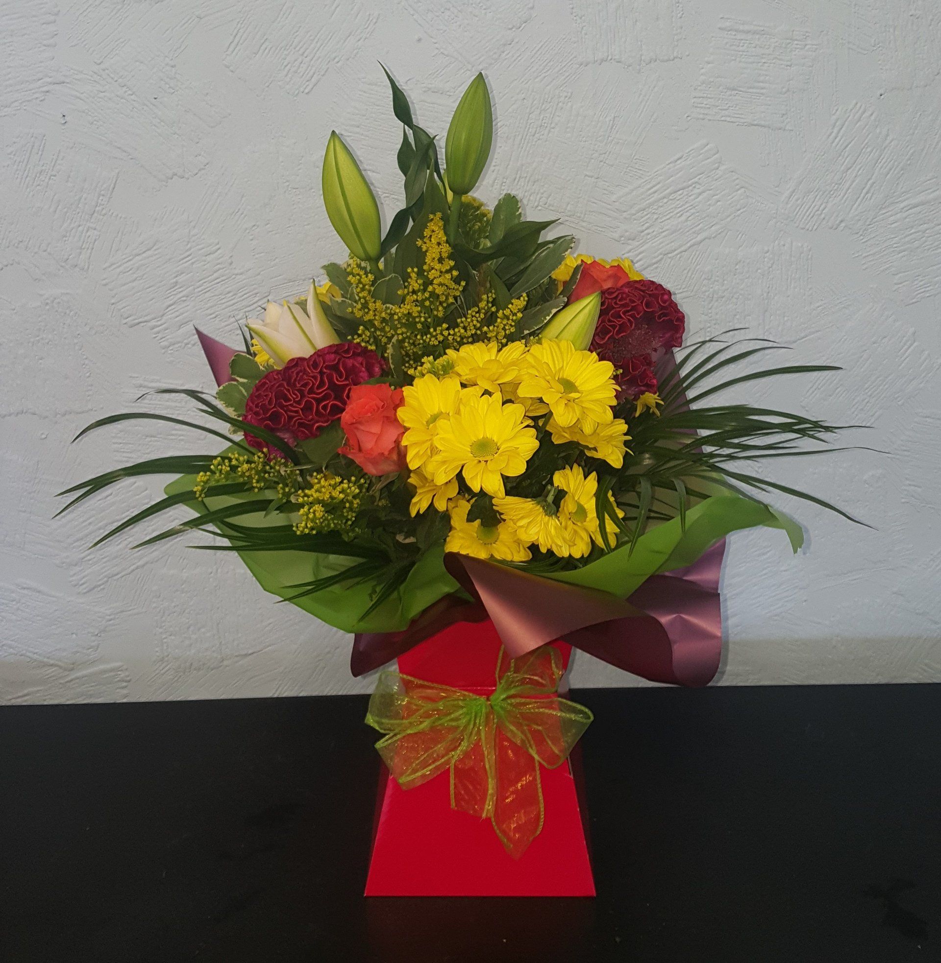 Aqua Hand - Tied Bouquet 24