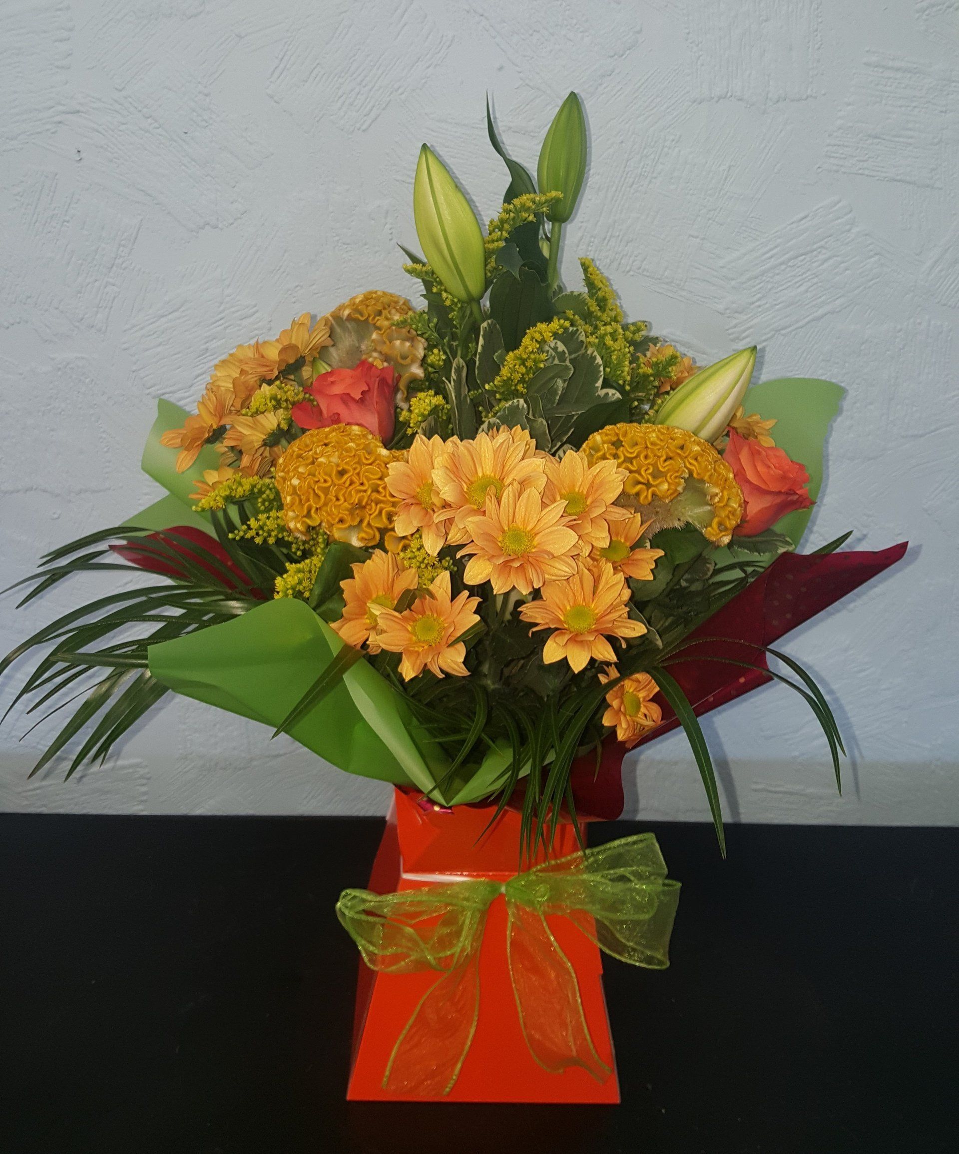 Aqua Hand - Tied Bouquet 21