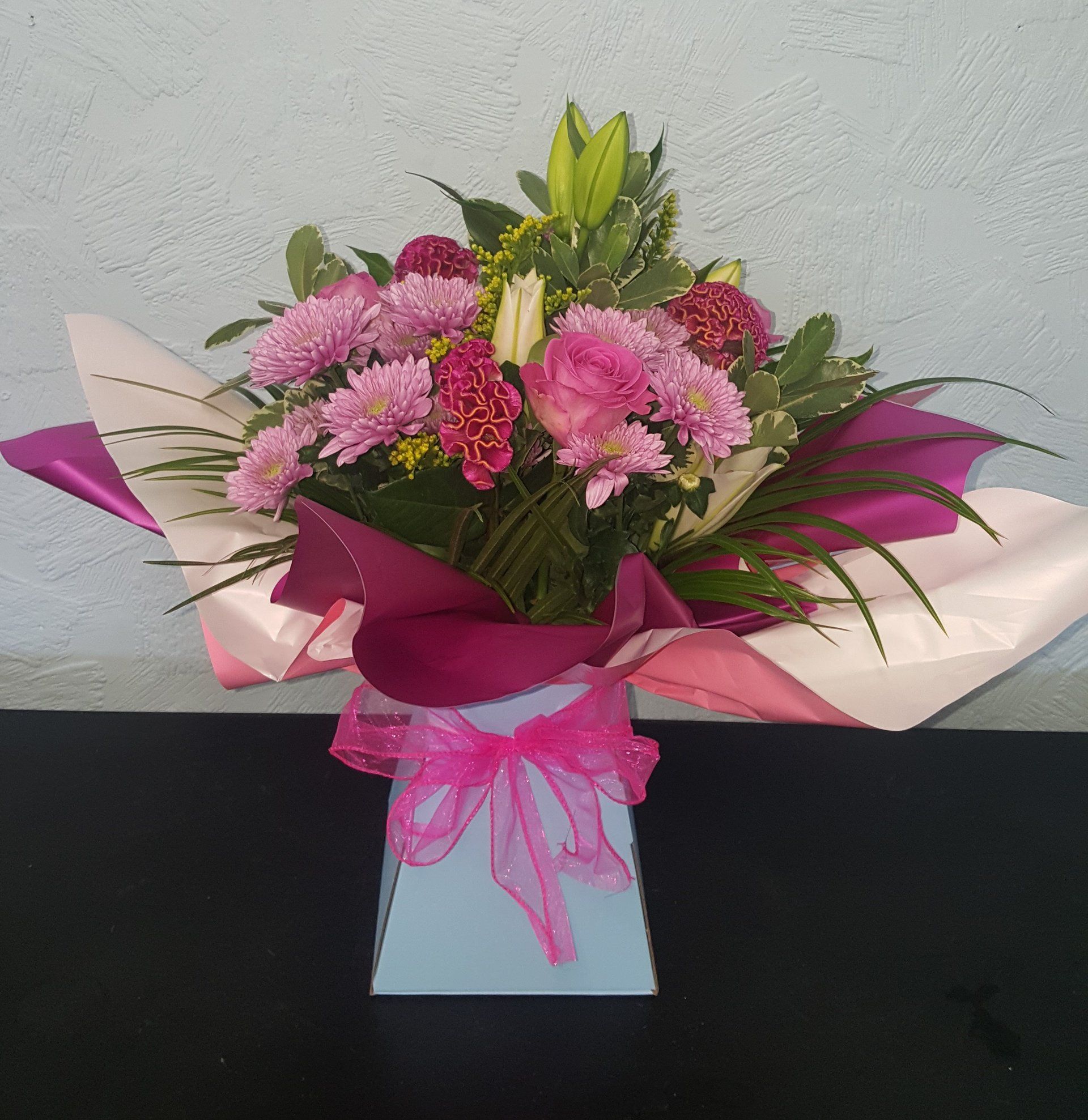 Aqua Hand - Tied Bouquet 20