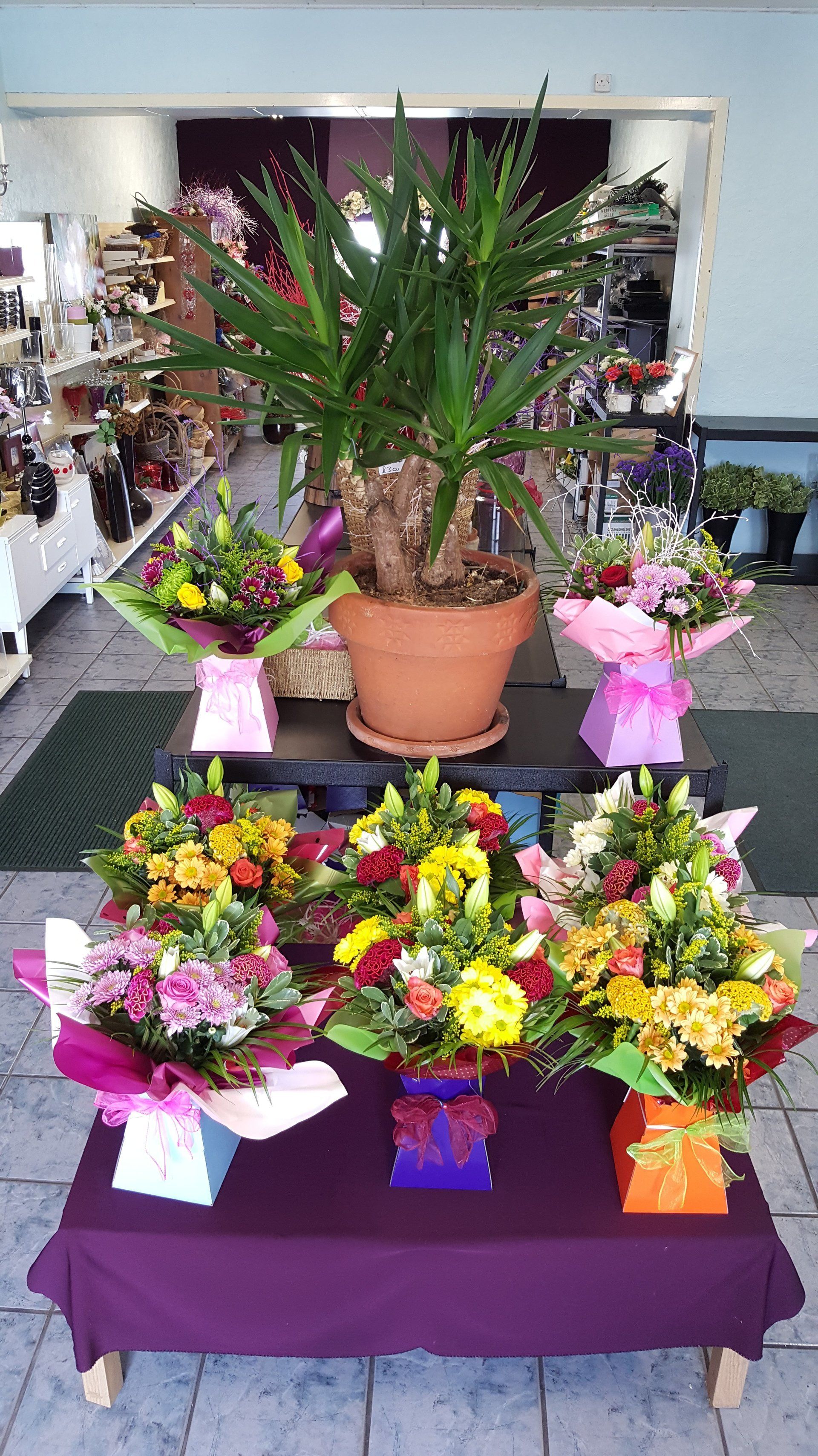 Aqua Hand - Tied Bouquet 16