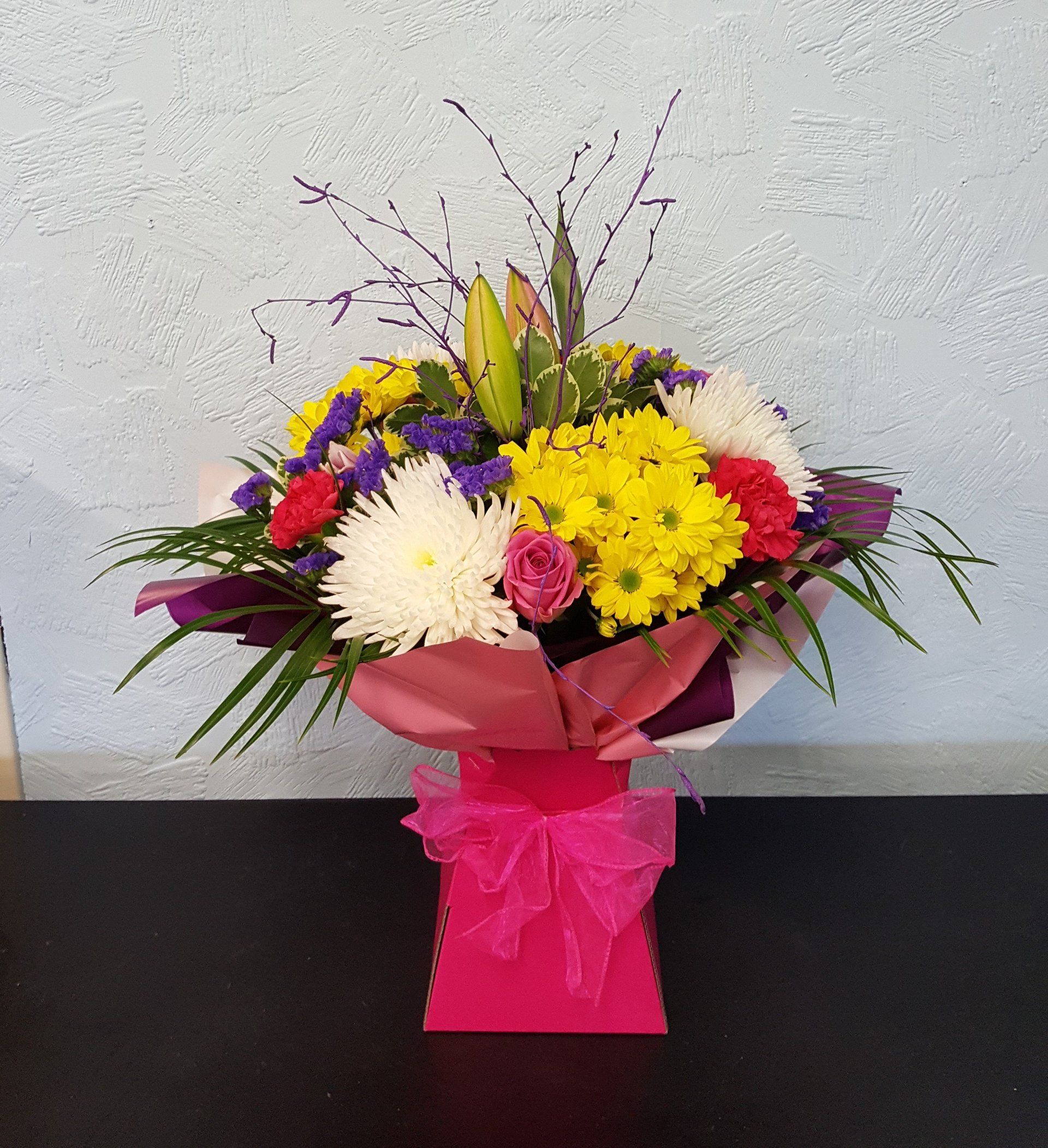 Aqua Hand - Tied Bouquet 18