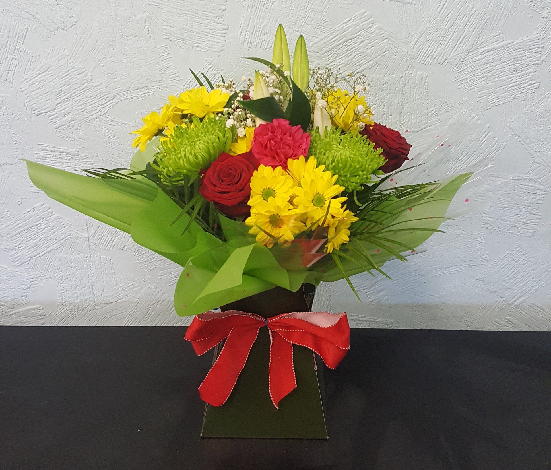 Aqua Hand - Tied Bouquet 14